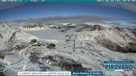 Archiv Foto Webcam Stilfserjoch: Blick Trincerone 09:00
