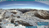 Archiv Foto Webcam Stilfserjoch: Blick Trincerone 13:00
