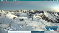Archiv Foto Webcam Stilfserjoch: Blick Trincerone 05:00