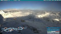 Archiv Foto Webcam Stilfserjoch: Blick Trincerone 08:00