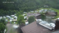 Archiv Foto Webcam Camping Aufenfeld - Appartements 19:00