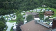 Archiv Foto Webcam Camping Aufenfeld - Appartements 19:00