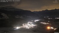 Archiv Foto Webcam Panoramablick vom Hotel Watles 23:00