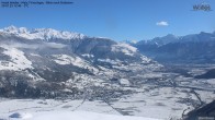 Archiv Foto Webcam Panoramablick vom Hotel Watles 11:00