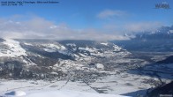 Archiv Foto Webcam Panoramablick vom Hotel Watles 13:00