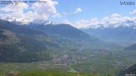Archiv Foto Webcam Panoramablick vom Hotel Watles 11:00