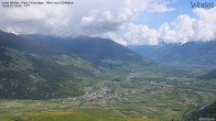Archiv Foto Webcam Panoramablick vom Hotel Watles 13:00
