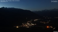 Archiv Foto Webcam Panoramablick vom Hotel Watles 03:00