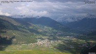 Archiv Foto Webcam Panoramablick vom Hotel Watles 17:00