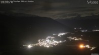 Archiv Foto Webcam Panoramablick vom Hotel Watles 23:00