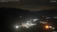 Archiv Foto Webcam Panoramablick vom Hotel Watles 01:00