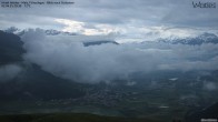 Archiv Foto Webcam Panoramablick vom Hotel Watles 19:00