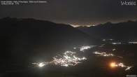 Archiv Foto Webcam Panoramablick vom Hotel Watles 23:00