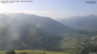 Archiv Foto Webcam Panoramablick vom Hotel Watles 06:00