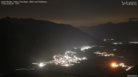 Archiv Foto Webcam Panoramablick vom Hotel Watles 23:00