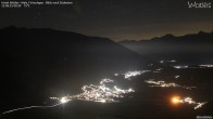 Archiv Foto Webcam Panoramablick vom Hotel Watles 23:00