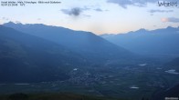 Archiv Foto Webcam Panoramablick vom Hotel Watles 19:00