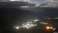 Archiv Foto Webcam Panoramablick vom Hotel Watles 23:00