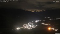 Archiv Foto Webcam Panoramablick vom Hotel Watles 23:00