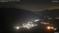 Archiv Foto Webcam Panoramablick vom Hotel Watles 23:00