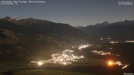 Archiv Foto Webcam Panoramablick vom Hotel Watles 23:00