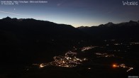 Archiv Foto Webcam Panoramablick vom Hotel Watles 05:00