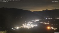 Archiv Foto Webcam Panoramablick vom Hotel Watles 19:00