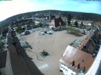 Archived image Webcam Freudenstadt city - View Market place 09:00