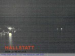 Archiv Foto Webcam Blick auf Hallstatt und den Hallstättersee 23:00