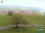Archived image Webcam Lake Forggen - View from farm Stögerhof 06:00
