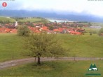 Archived image Webcam Lake Forggen - View from farm Stögerhof 11:00