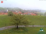 Archived image Webcam Lake Forggen - View from farm Stögerhof 17:00