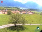 Archived image Webcam Lake Forggen - View from farm Stögerhof 11:00