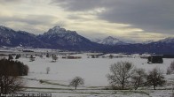 Archived image Webcam Lake Forggen - View from vacation home Kinker 13:00