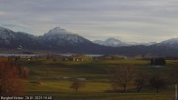 Archiv Foto Webcam Forggensee - Blick vom Berghof Kinker 15:00