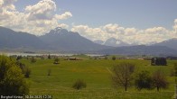 Archiv Foto Webcam Forggensee - Blick vom Berghof Kinker 11:00