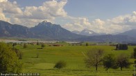 Archiv Foto Webcam Forggensee - Blick vom Berghof Kinker 15:00