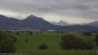 Archiv Foto Webcam Forggensee - Blick vom Berghof Kinker 19:00