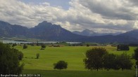 Archived image Webcam Lake Forggen - View from vacation home Kinker 13:00