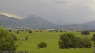 Archiv Foto Webcam Forggensee - Blick vom Berghof Kinker 11:00
