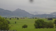Archiv Foto Webcam Forggensee - Blick vom Berghof Kinker 17:00