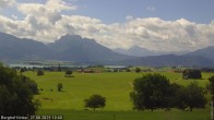 Archiv Foto Webcam Forggensee - Blick vom Berghof Kinker 09:00