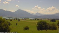 Archiv Foto Webcam Forggensee - Blick vom Berghof Kinker 11:00