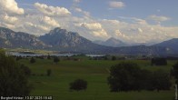 Archiv Foto Webcam Forggensee - Blick vom Berghof Kinker 17:00
