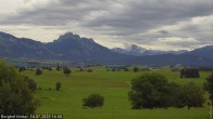 Archiv Foto Webcam Forggensee - Blick vom Berghof Kinker 13:00