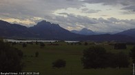 Archiv Foto Webcam Forggensee - Blick vom Berghof Kinker 19:00