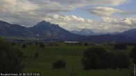 Archiv Foto Webcam Forggensee - Blick vom Berghof Kinker 17:00