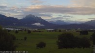 Archiv Foto Webcam Forggensee - Blick vom Berghof Kinker 05:00
