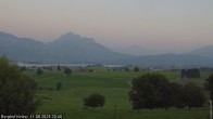 Archiv Foto Webcam Forggensee - Blick vom Berghof Kinker 19:00