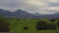 Archiv Foto Webcam Forggensee - Blick vom Berghof Kinker 17:00